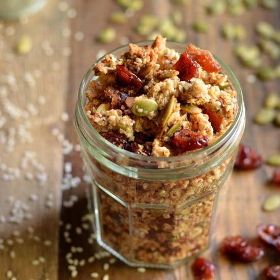 Quinoa Flake Granola