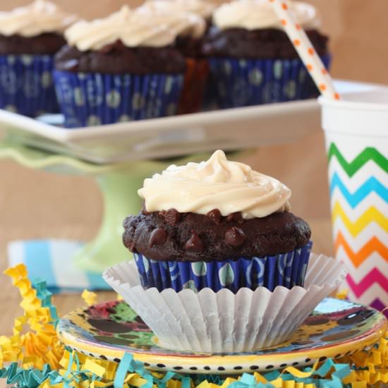 Double Chocolate Chip Muffins