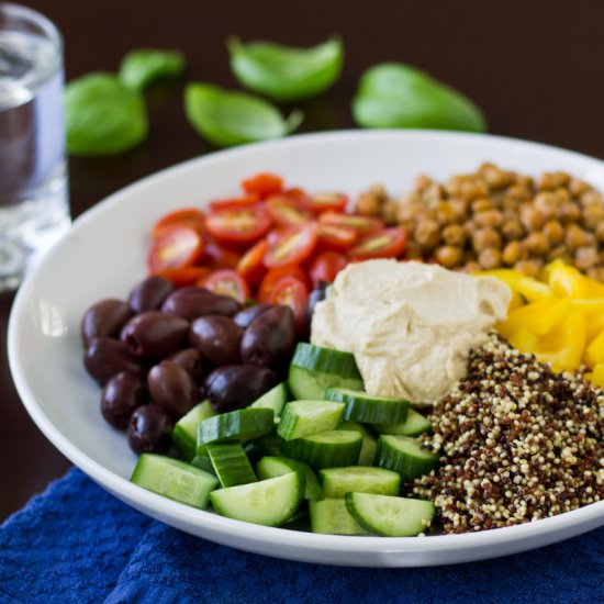 Mediterranean Vegan Bowl