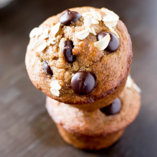 Healthy Banana Muffins