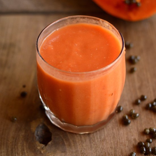 Papaya Banana Smoothie