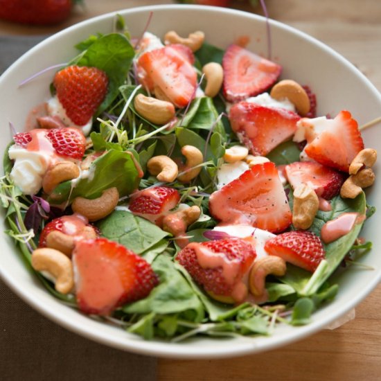 Spinach Strawberry Salad