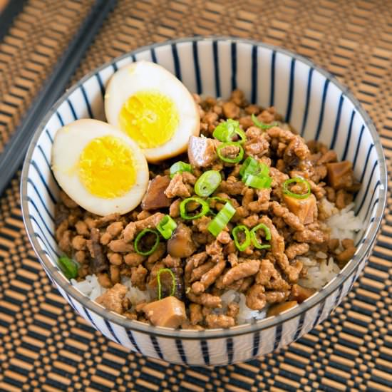 Taiwanese Minced Pork Rice