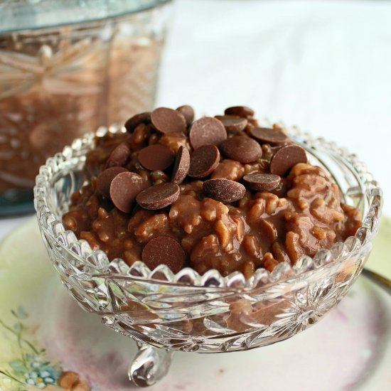 Cocoa Rice Pudding