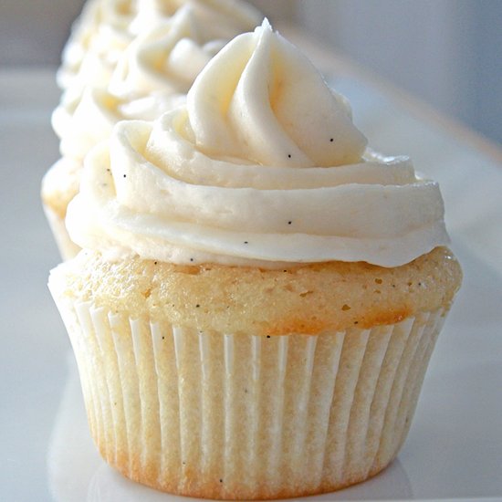 Vanilla Bean Cupcakes