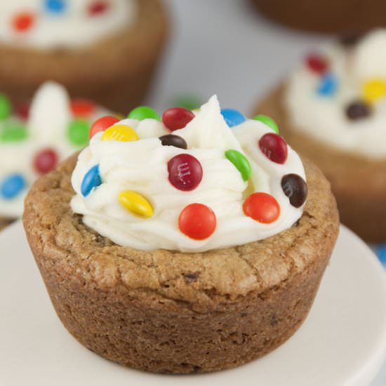 Chocolate Chip Cookie Cups