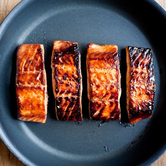 Maple Soy Salmon