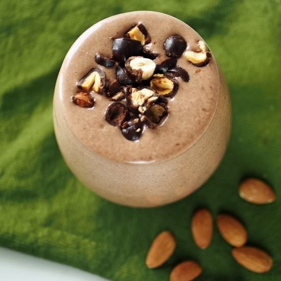 Dark Chocolate Covered Almond Shake