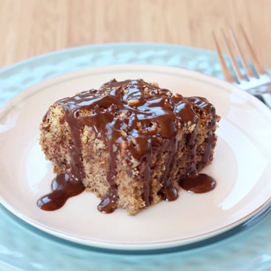 Chocolate Hazelnut Crumb Cake