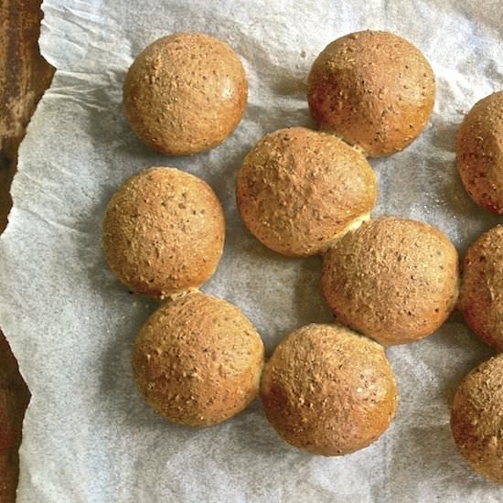 Easy Multigrain Dinner Rolls