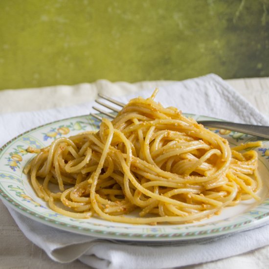 Trapanese Pesto Spaghetti