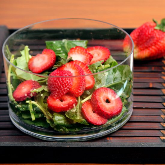 Kale and Strawberry Salad