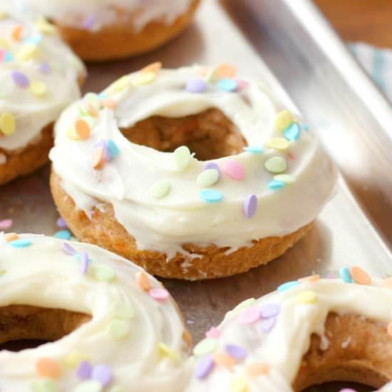 Carrot Cake Donuts