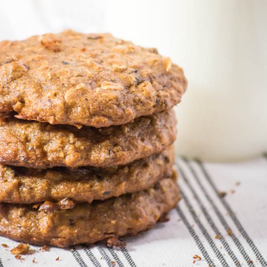 Almond Butter, Hazelnut Cookies