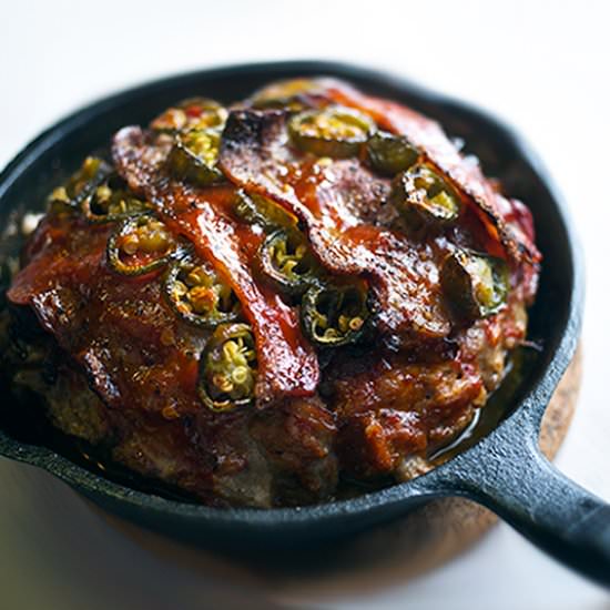 Jalapeno+Bacon Meatloaf