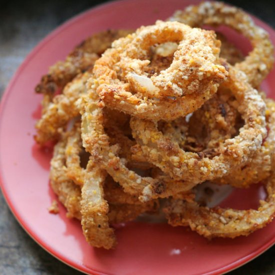 Baked Onion Rings