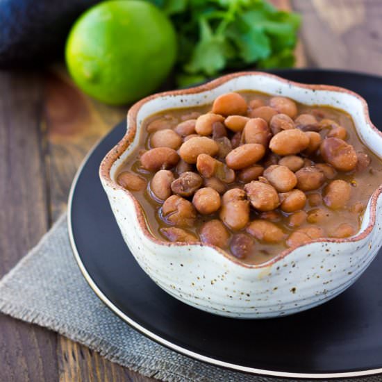 Slow-Cooker Mexican Pinto Beans