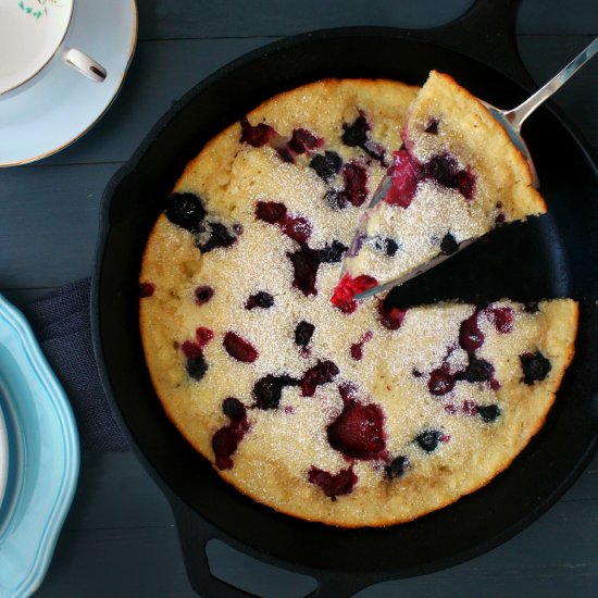 Self-Rising Baked Berry Pancake