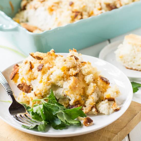 Chicken Cornbread Casserole