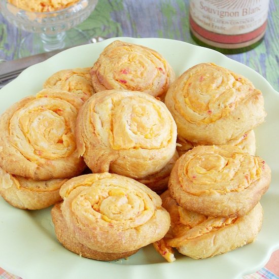 Pimento Cheese Pinwheels