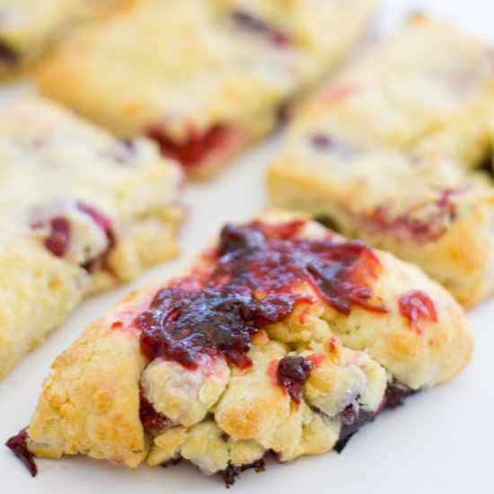 Mixed Berry Biscuits