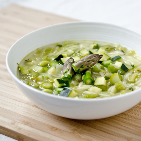 Spring Vegetable Minestrone