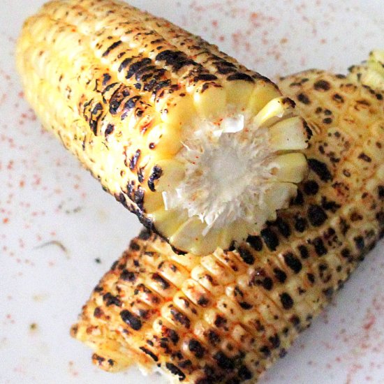 Spicy Grilled Corn