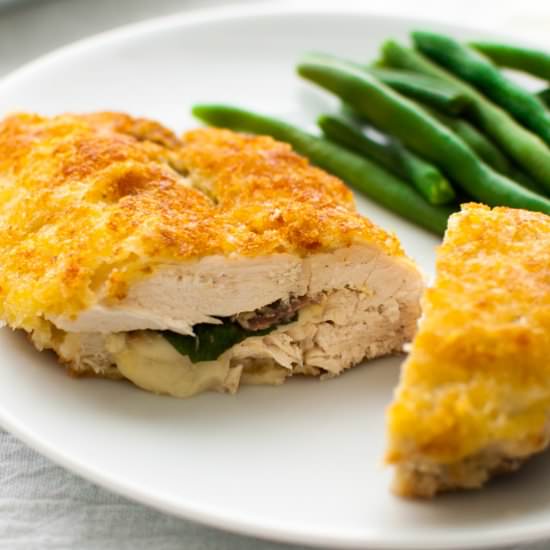 Stuffed chicken breast