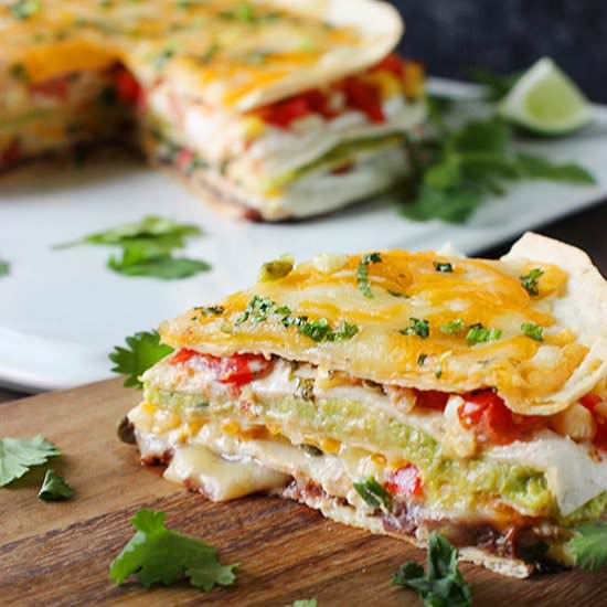 Quesadilla Pie