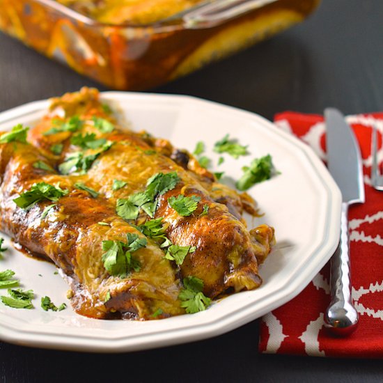 Creamy Southwest Enchiladas