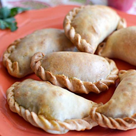 Chicken, Spinach, Poblano Empanadas