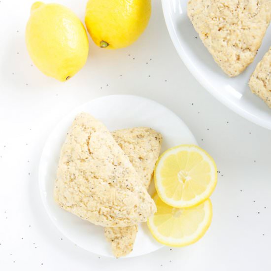 Lemon Poppy Seed Scones