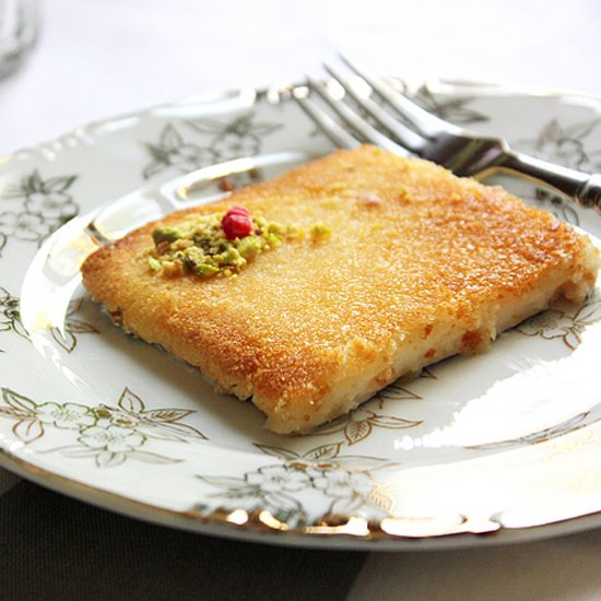 Kunafa with Cream