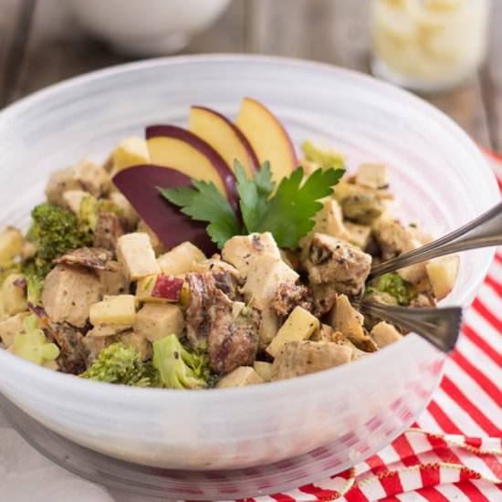 Chicken, Broccoli, and Apple Salad