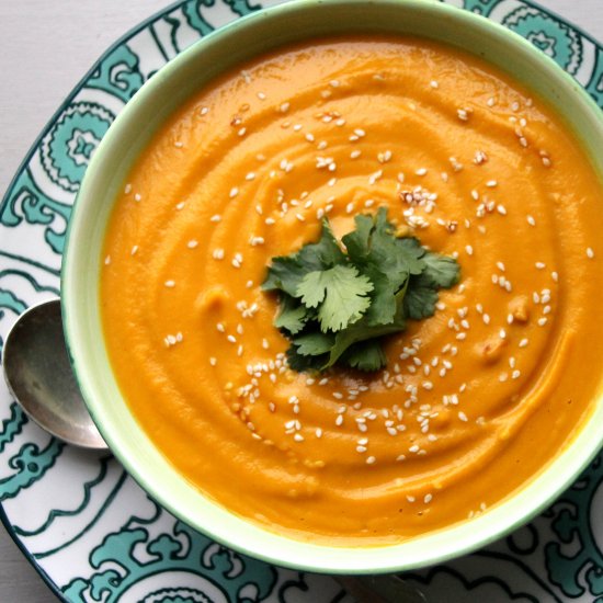 Butternut Squash & Tahini Soup