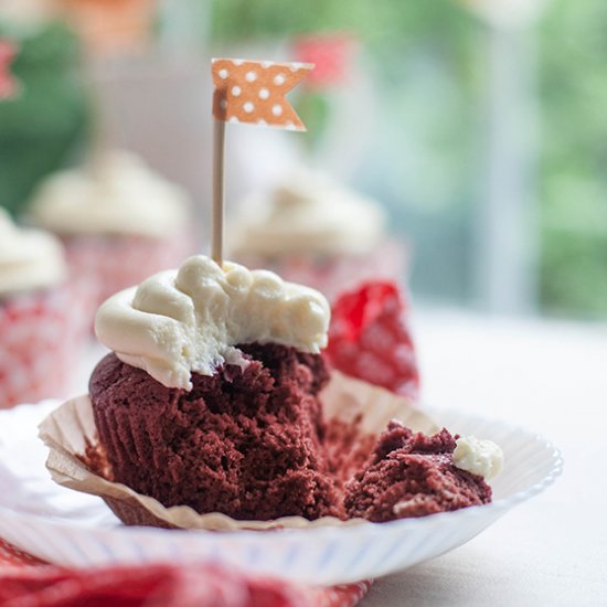 Gluten-Free Red Velvet Cupcakes