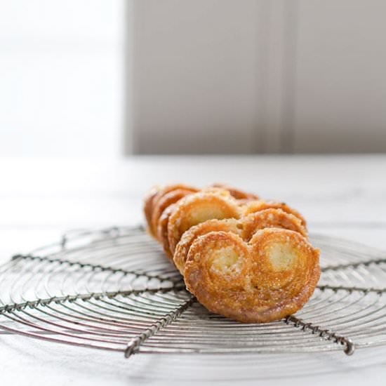 Lavender Vanilla Bean Palmiers