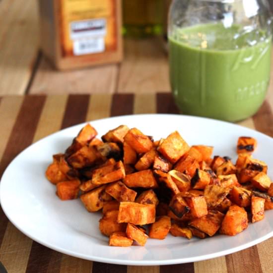 Maple Cinnamon Sweet Potatoes