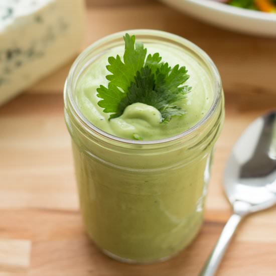 Light and Tangy Avocado Dressing