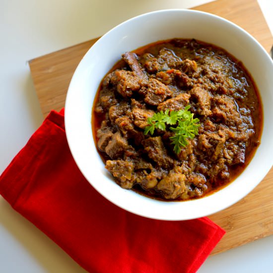 Sri Lankan Beef Curry