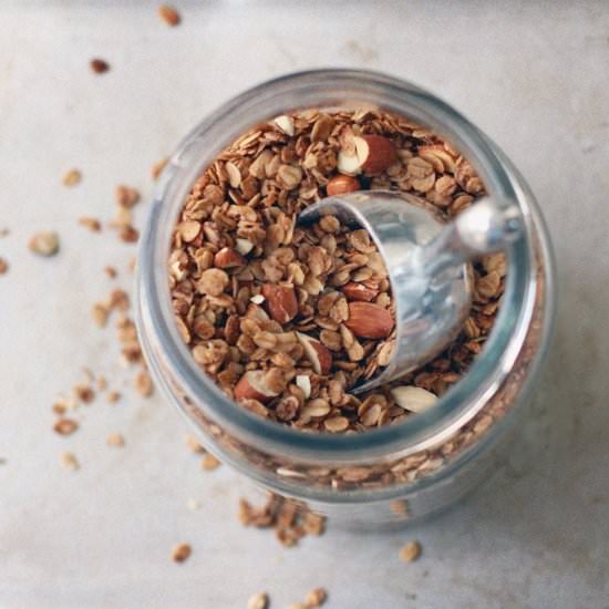 Peanut and Cacao Granola