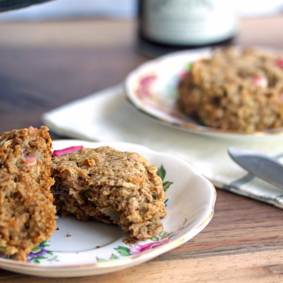 Rhubarb & Ginger Scones