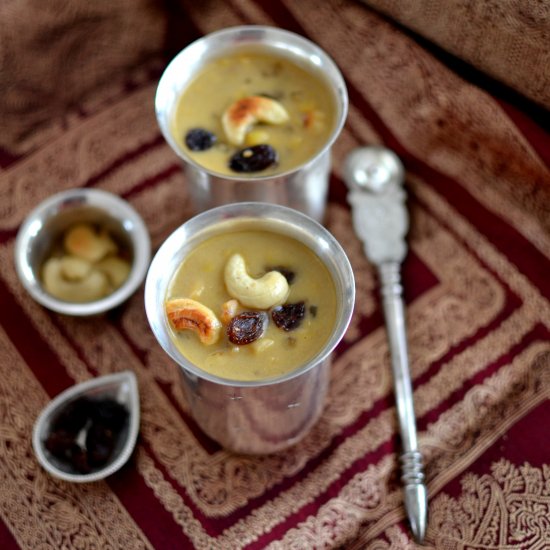 Moong Dal & Sabudana Payasam