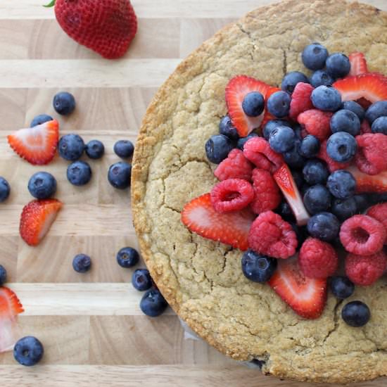 Cornmeal Berry Cake