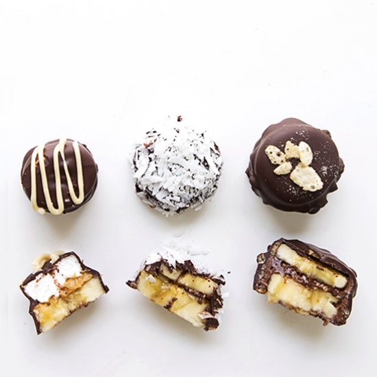 Choc Covered Banana Bites