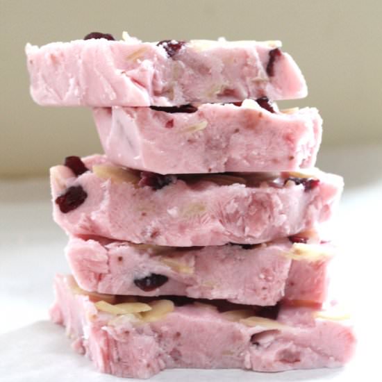 Frozen Yogurt Bark