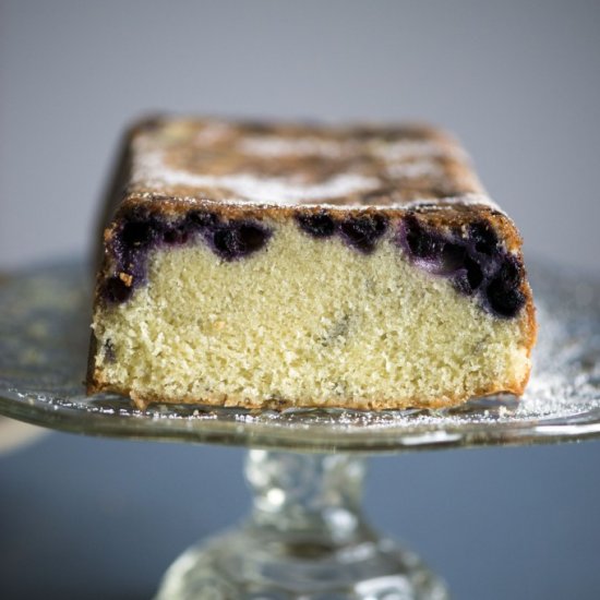 Blueberry Pound Cake