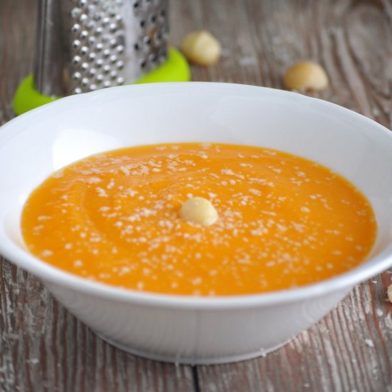 Healthy Cream of Sweet Potato Soup