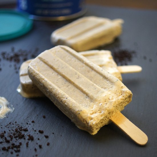 Coffee Protein Ice Pops