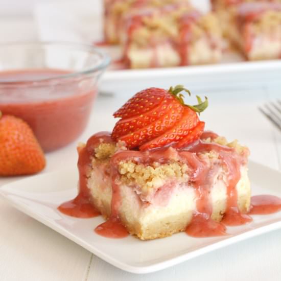 Strawberry Cheesecake Bars